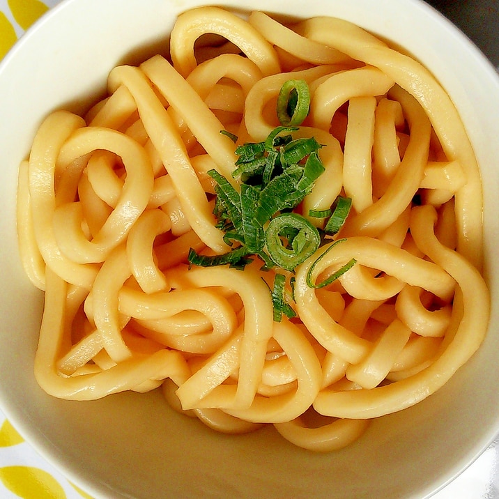 アゴだし香る♪シンプルなぶっかけうどん